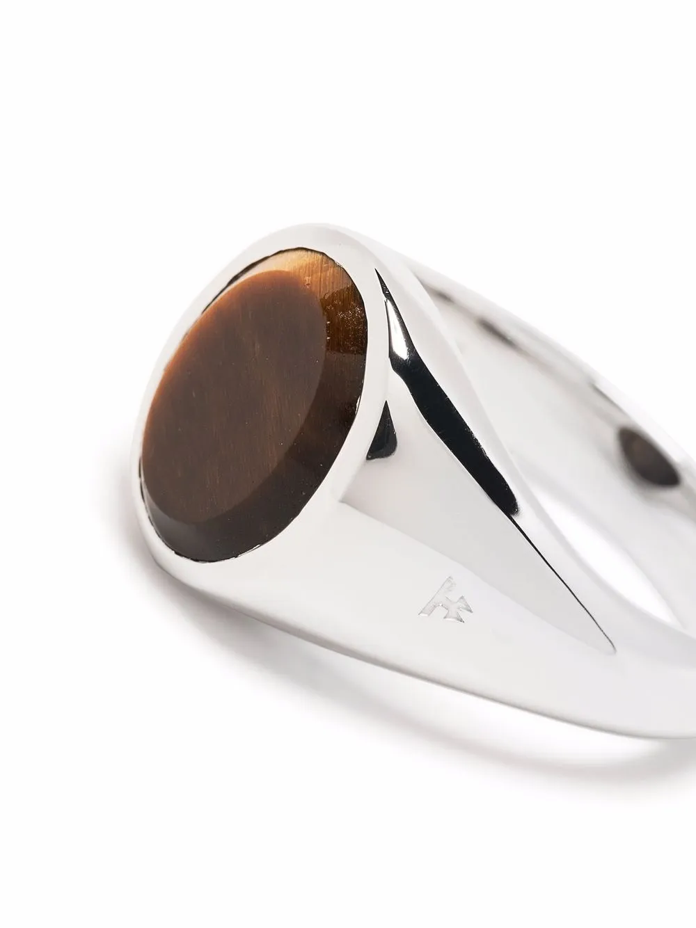 Tom Wood Lizzie Tiger Eye Ring - Farfetch