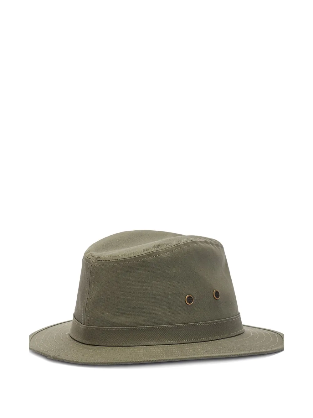 Barbour Katoenen twill hoed - Groen