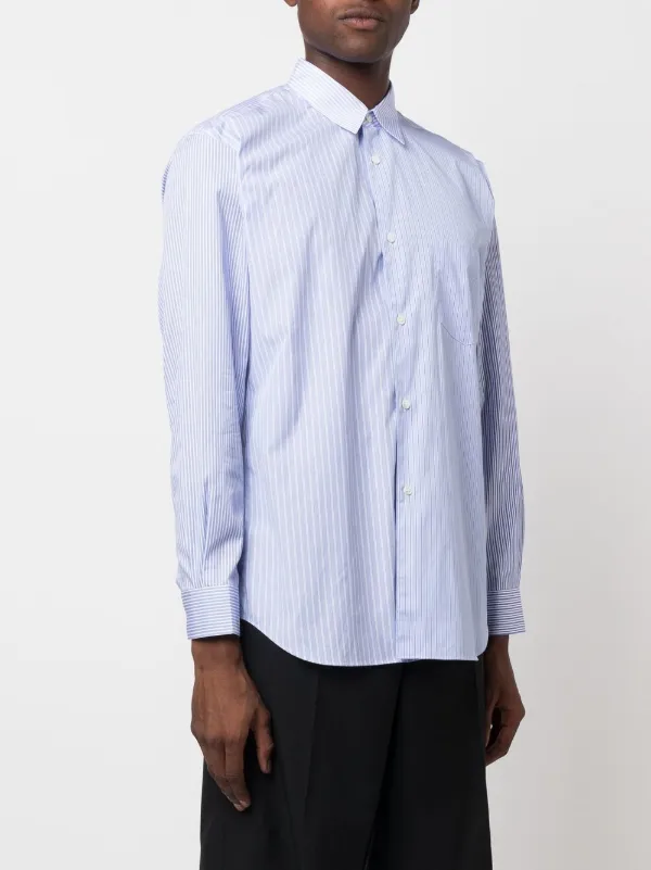 Comme Des Garçons Shirt ストライプ シャツ | ブルー | FARFETCH JP