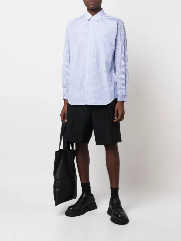 Comme Des Garçons Shirt ストライプ シャツ | ブルー | FARFETCH JP