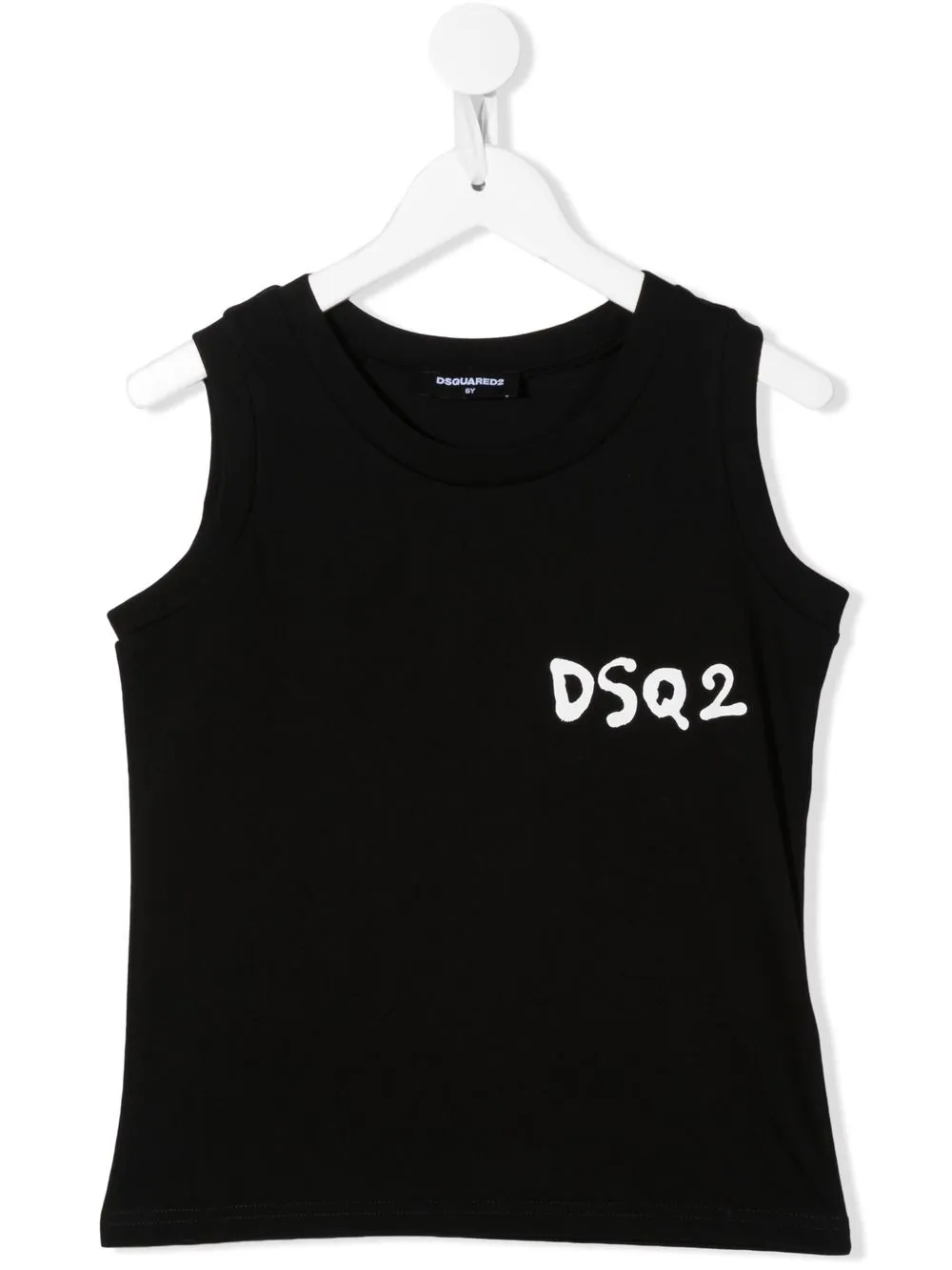 

Dsquared2 Kids logo-print tank top - Black