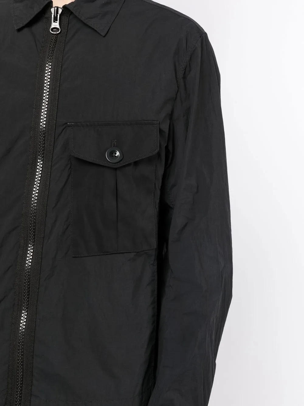 Zipped Lightweight Shirt Jacket - Farfetch