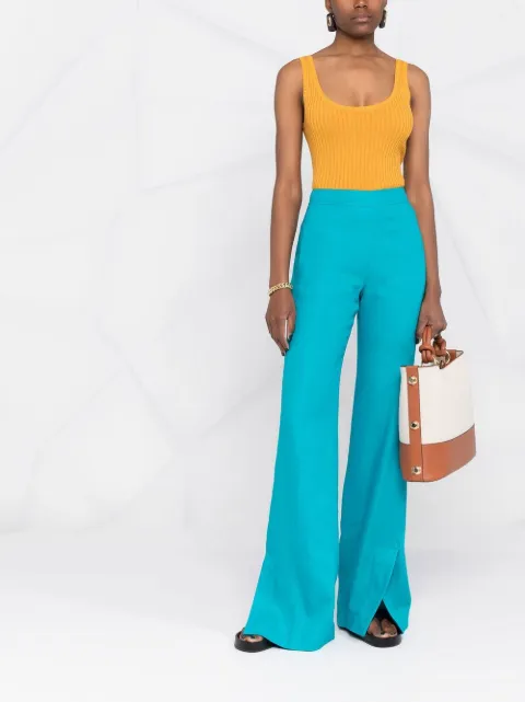 Alberta Ferretti high-waist wide-leg 