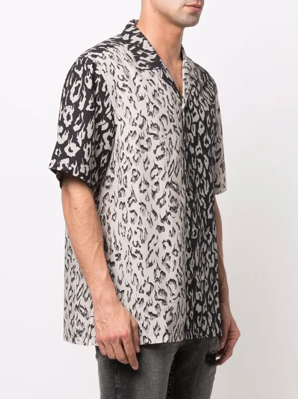 Ksubi leopard-print Contrast Shirt 