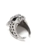 Roberto Cavalli Panther concave ring - Silver