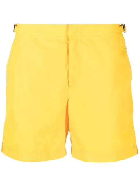 Orlebar Brown concealed-front fastening swim shorts