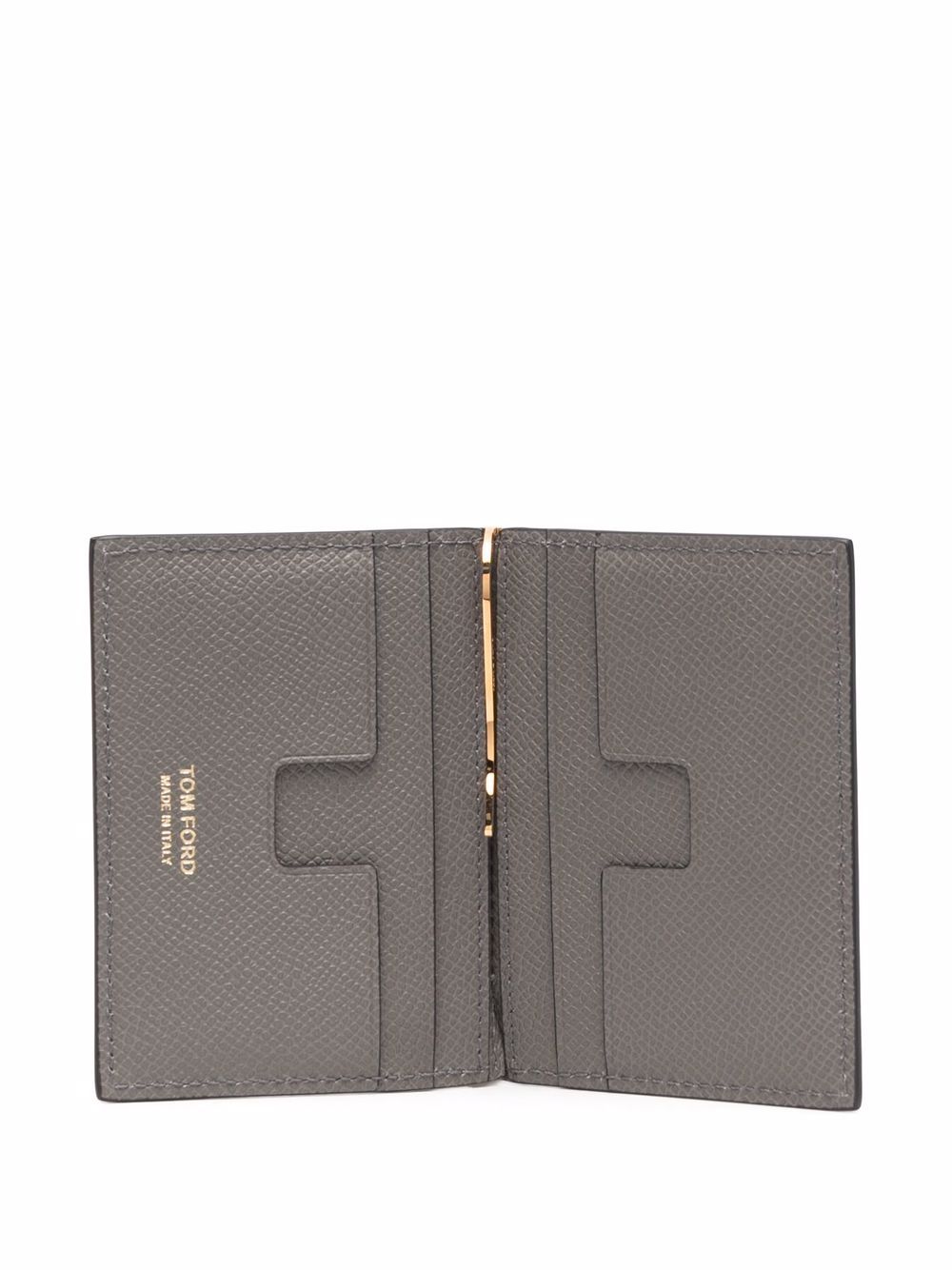 TOM FORD grained-leather Bifold Cardholder - Farfetch