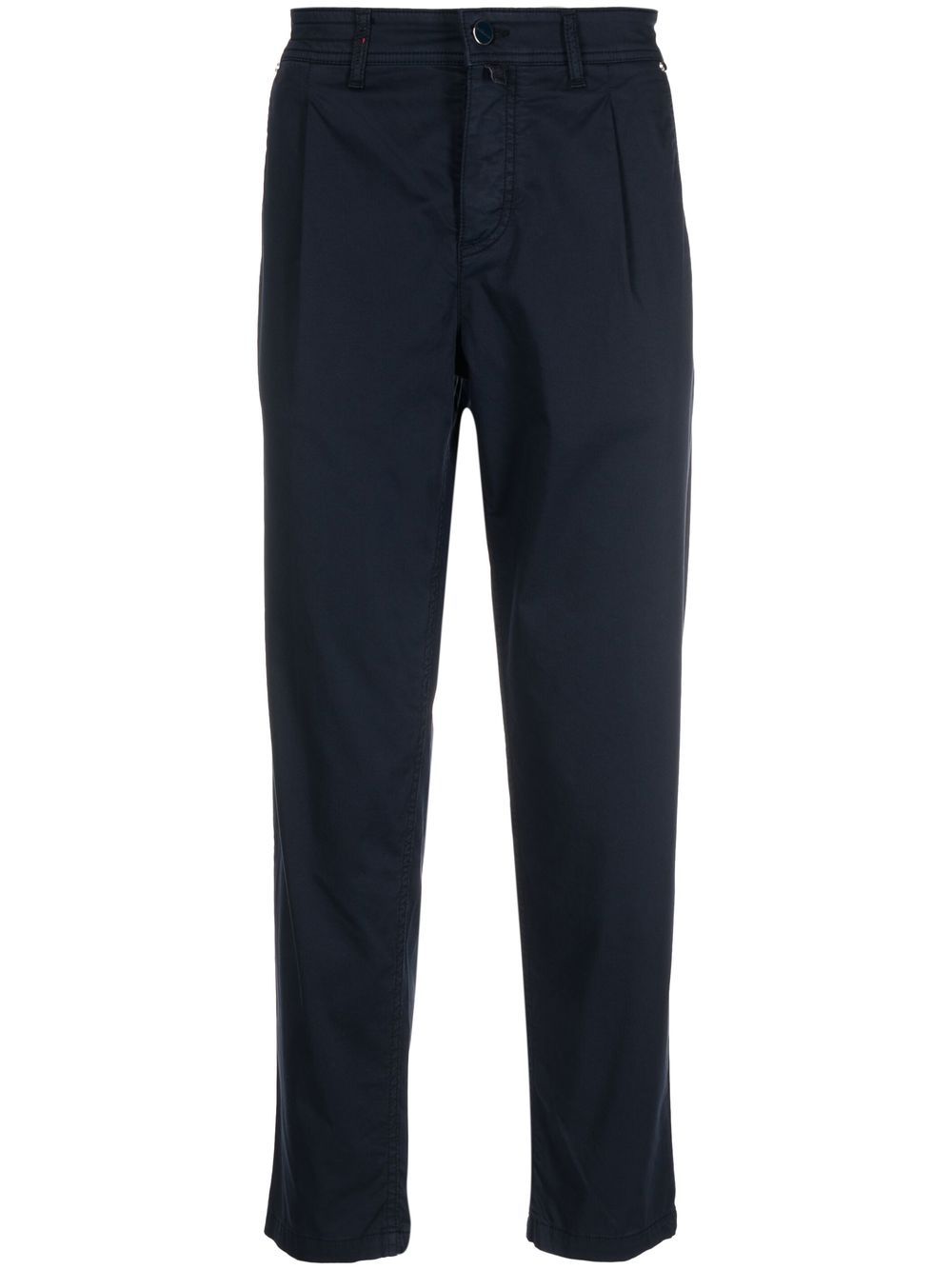 straight-leg chino trousers