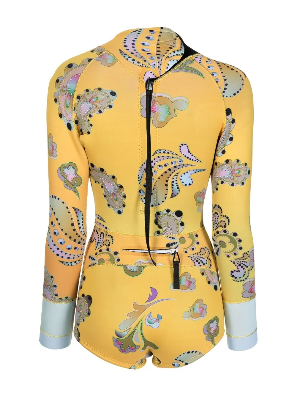  Cynthia Rowley Wetsuit Mit Print   Gelb 