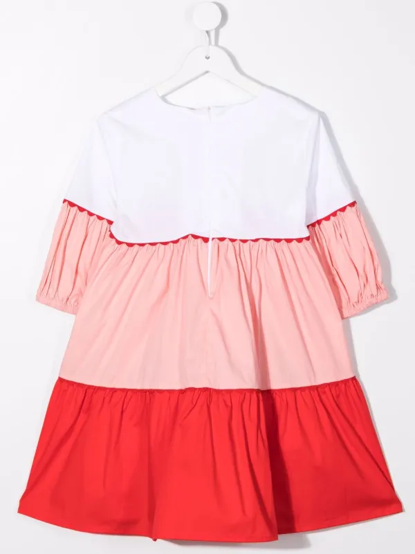 lace dress with sleeves red Petal & Pup Women's Keani Long Sleeve Lace Gown - Red