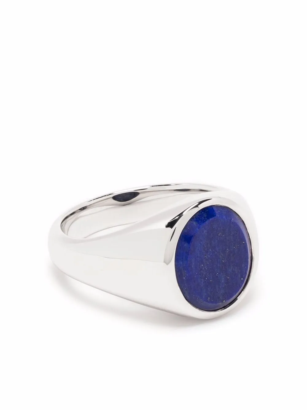 Tom Wood Lizzie Lapis Oval Ring - Farfetch