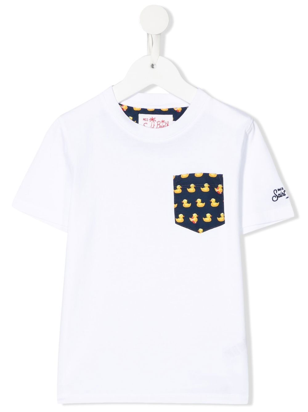 MC2 Saint Barth Kids Kea Lighting ducky-motif T-Shirt - White