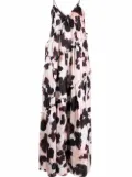 Del Core ruffle-detail jumpsuit - Pink