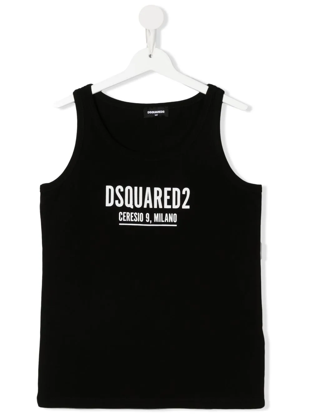 

Dsquared2 Kids TEEN logo-print tank top - Black