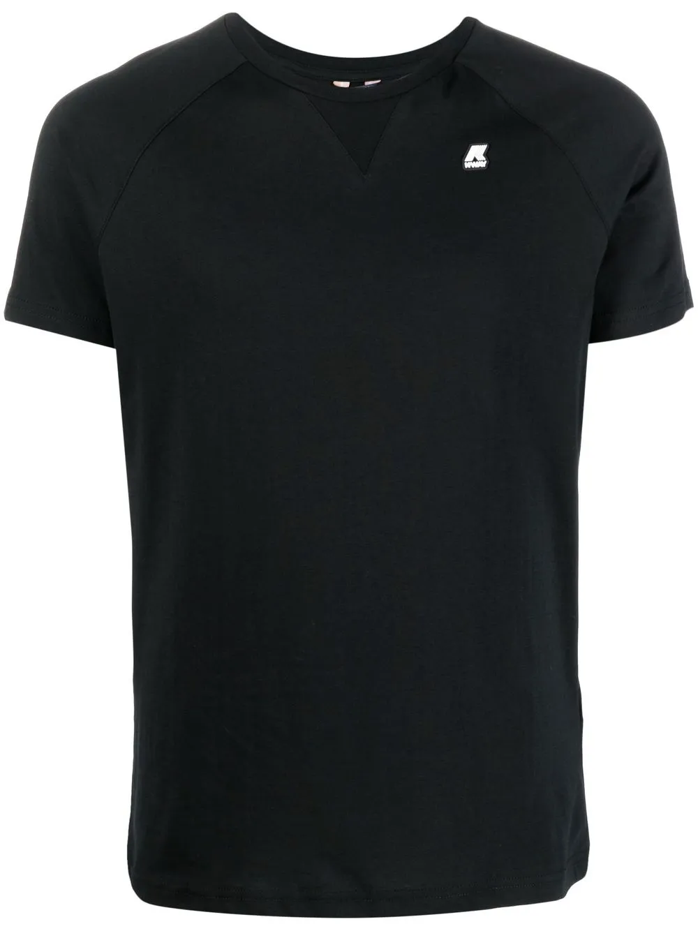 

K-Way playera con parche del logo - Negro