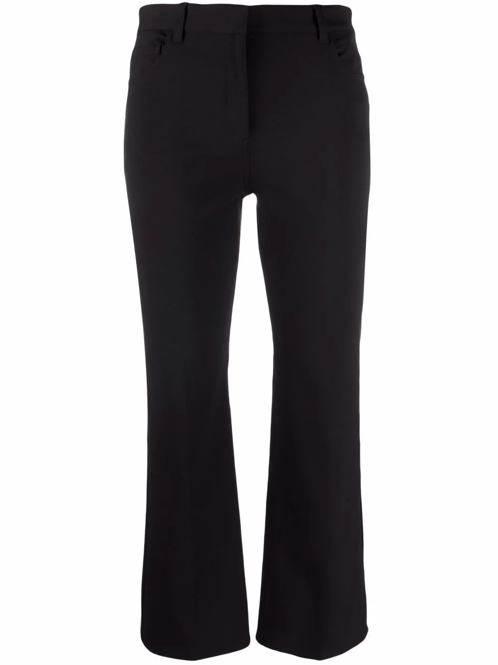 

Theory cropped kick-flare trousers - Black