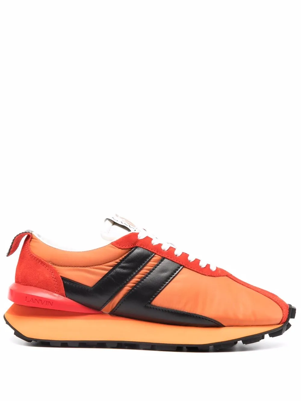 

Lanvin tenis bajos running - Naranja