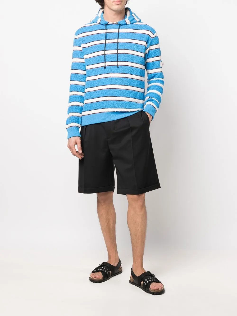 Marni Hoodie van badstof - Blauw