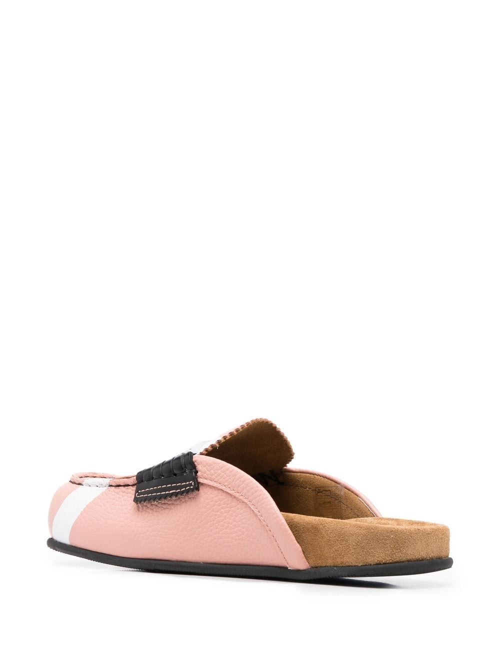 Shop College Slip-on Leather Mules In Pink