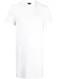 Comme des Garçons Homme Plus long short-sleeve T-shirt - White