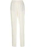 ZEYNEP ARCAY wool tapered joggers - White