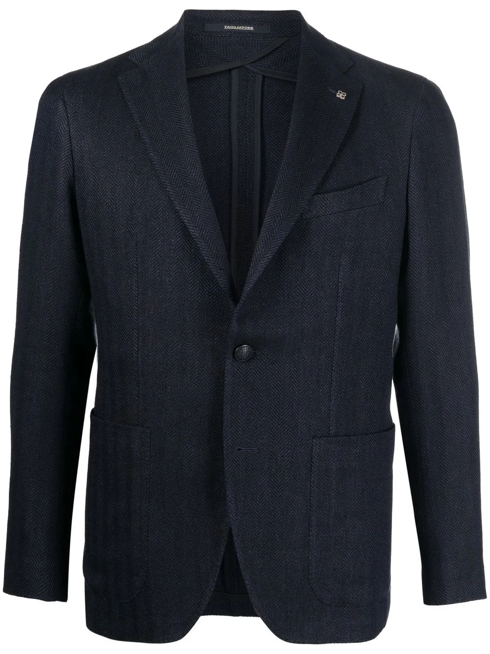 

Tagliatore blazer texturizado con botones - Azul