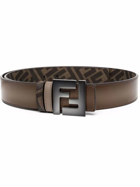 Fendi FF-logo reversible belt 