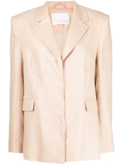 REMAIN blazer drapeado
