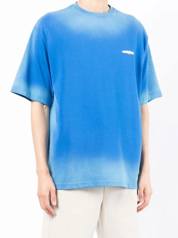 Ader Error faded-trim short-sleeve T 