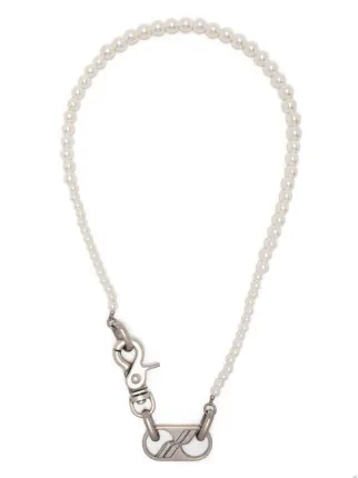 We11done pearl-embellished Necklace 