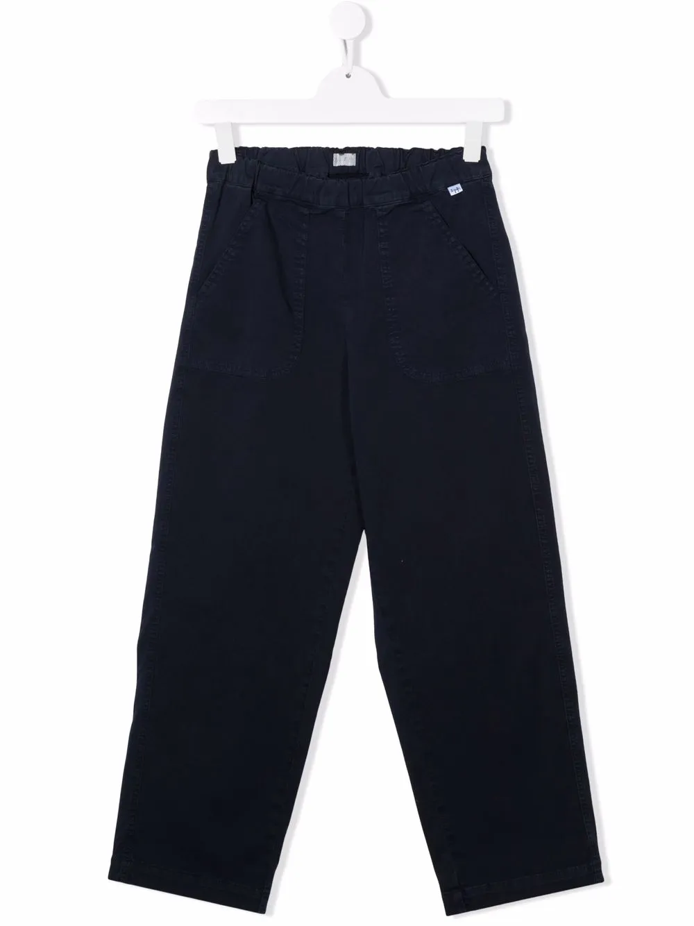 

Il Gufo straight-leg cotton trousers - Blue