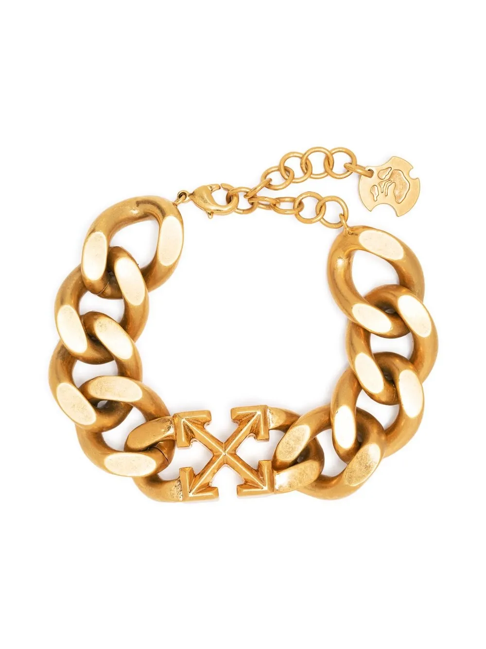 

Off-White Arrows chain-link bracelet - Gold