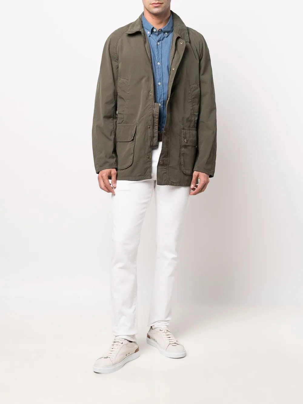 Barbour Ashby four-pocket Windbreaker - Farfetch