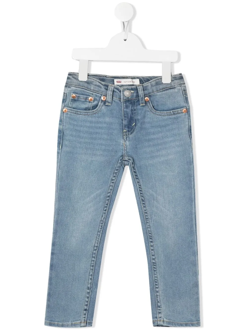 Levi's Kids' Straight Leg Jeans In Blue