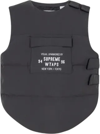 x WTAPS Tactical down-feather vest