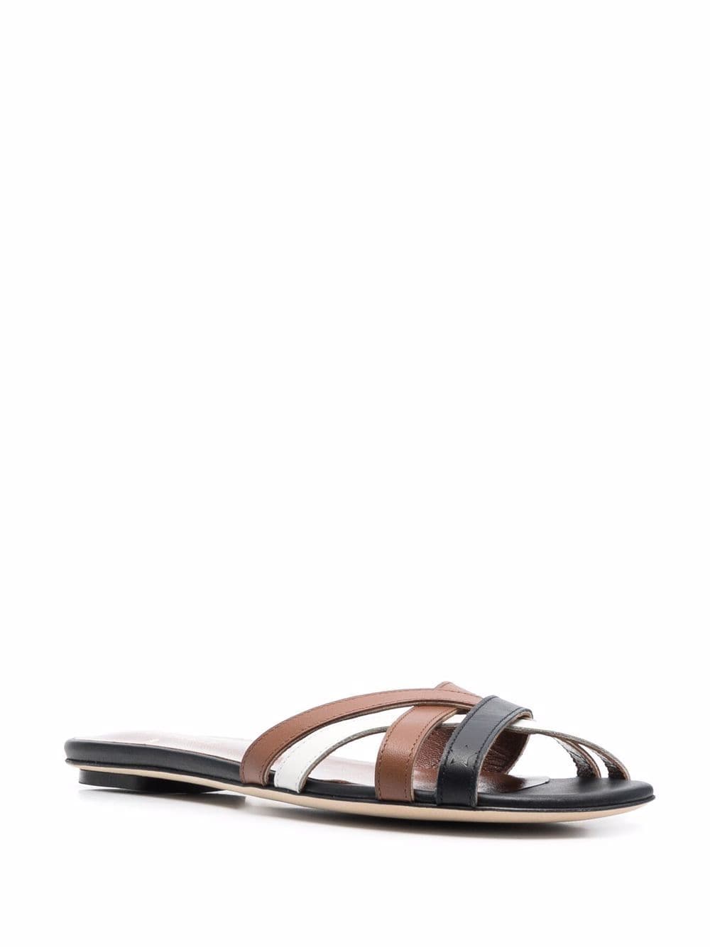 Image 2 of Lorena Antoniazzi open-toe leather sandals