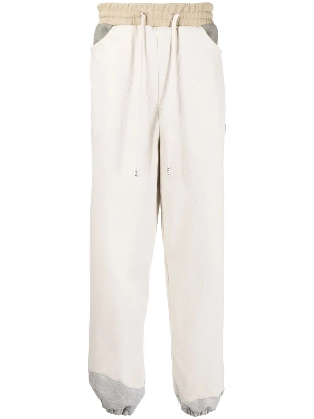 

Ader Error colour-block track pants - Neutrals