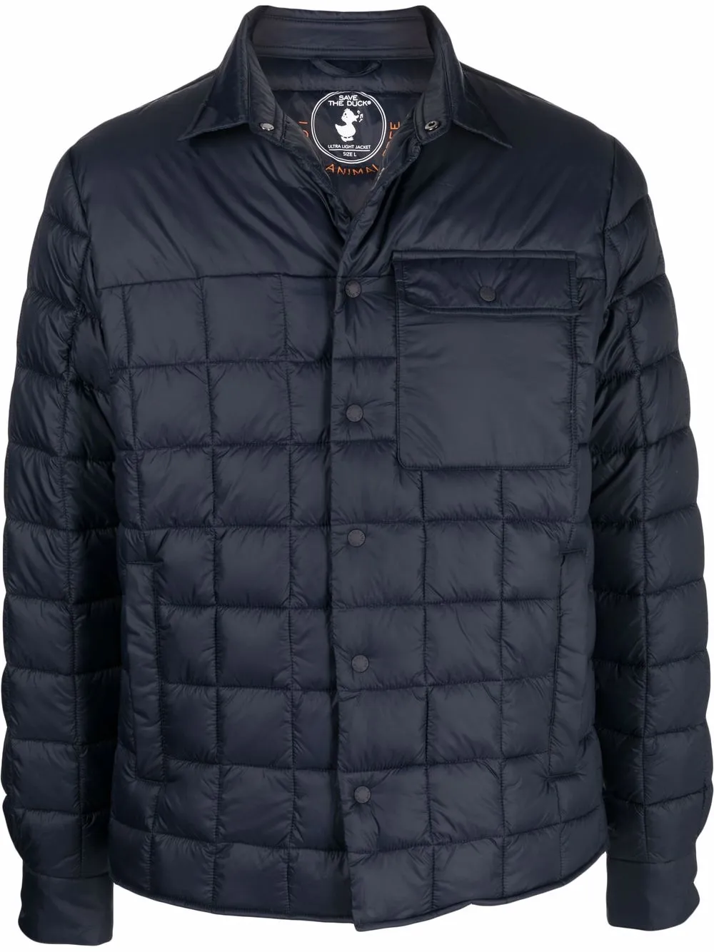 

Save The Duck Titan padded puffer jacket - Black