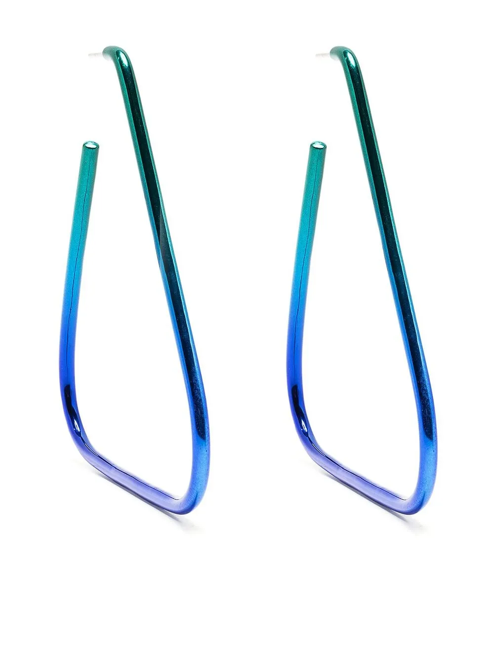 

Isabel Marant gradient-effect earrings - Blue