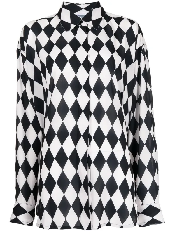 Diamond print shirt Clearance