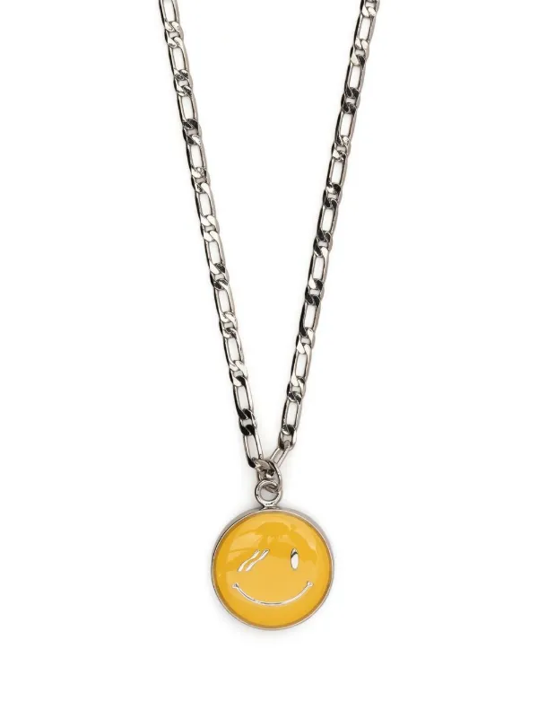 WE11DONE Smile-pendant Necklace - Farfetch