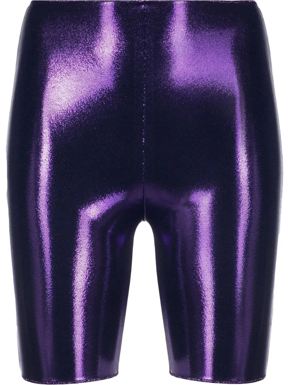 Oséree shorts de ciclismo metalizados - Morado