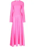 Solace London draped maxi dress - Pink