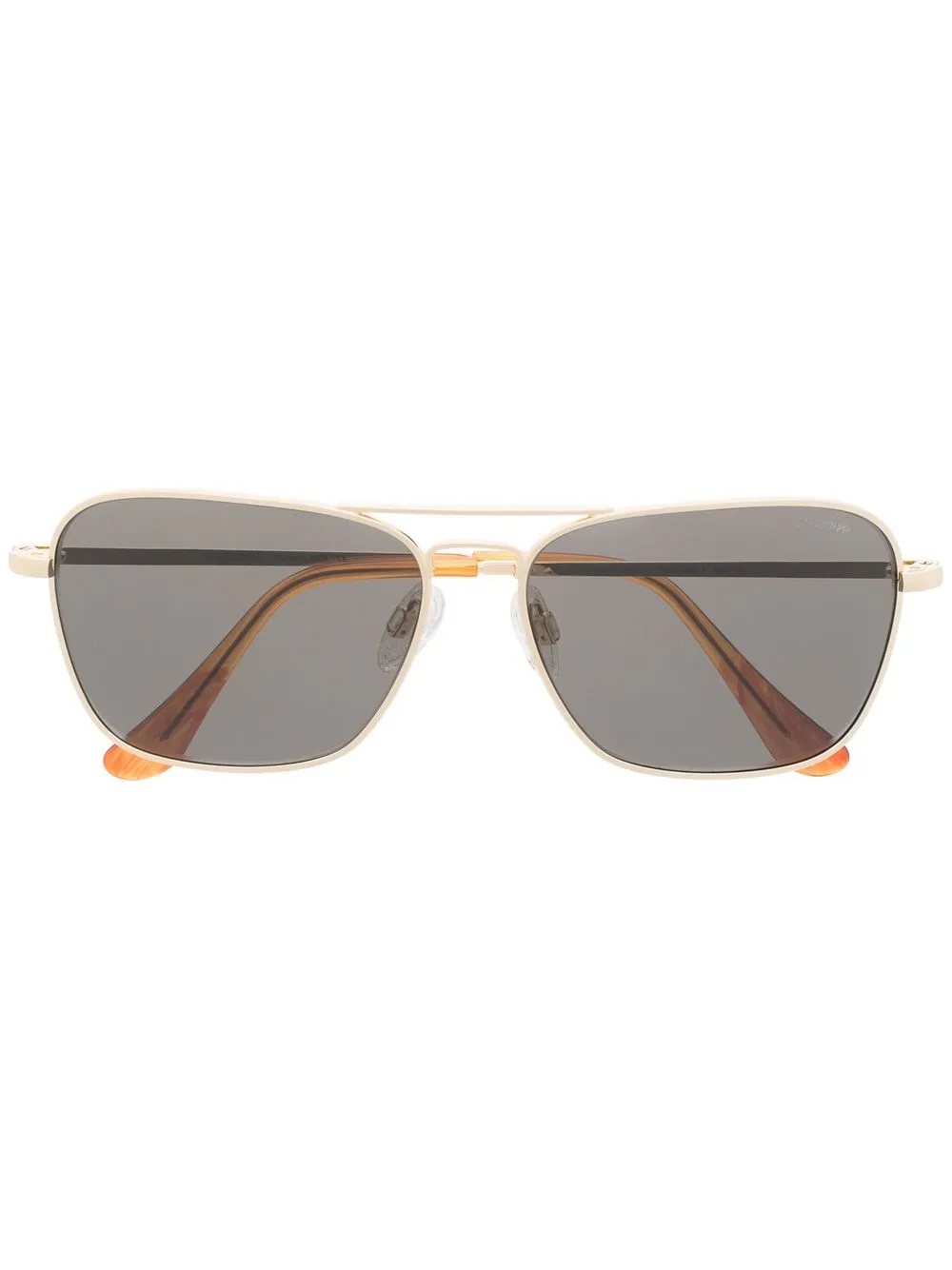 

Junya Watanabe MAN lentes de sol con armazón cuadrada - Dorado