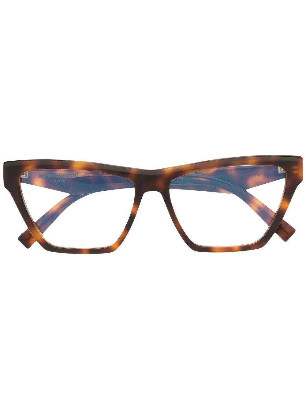 

Saint Laurent Eyewear lentes con armazón cuadrada - Marrón