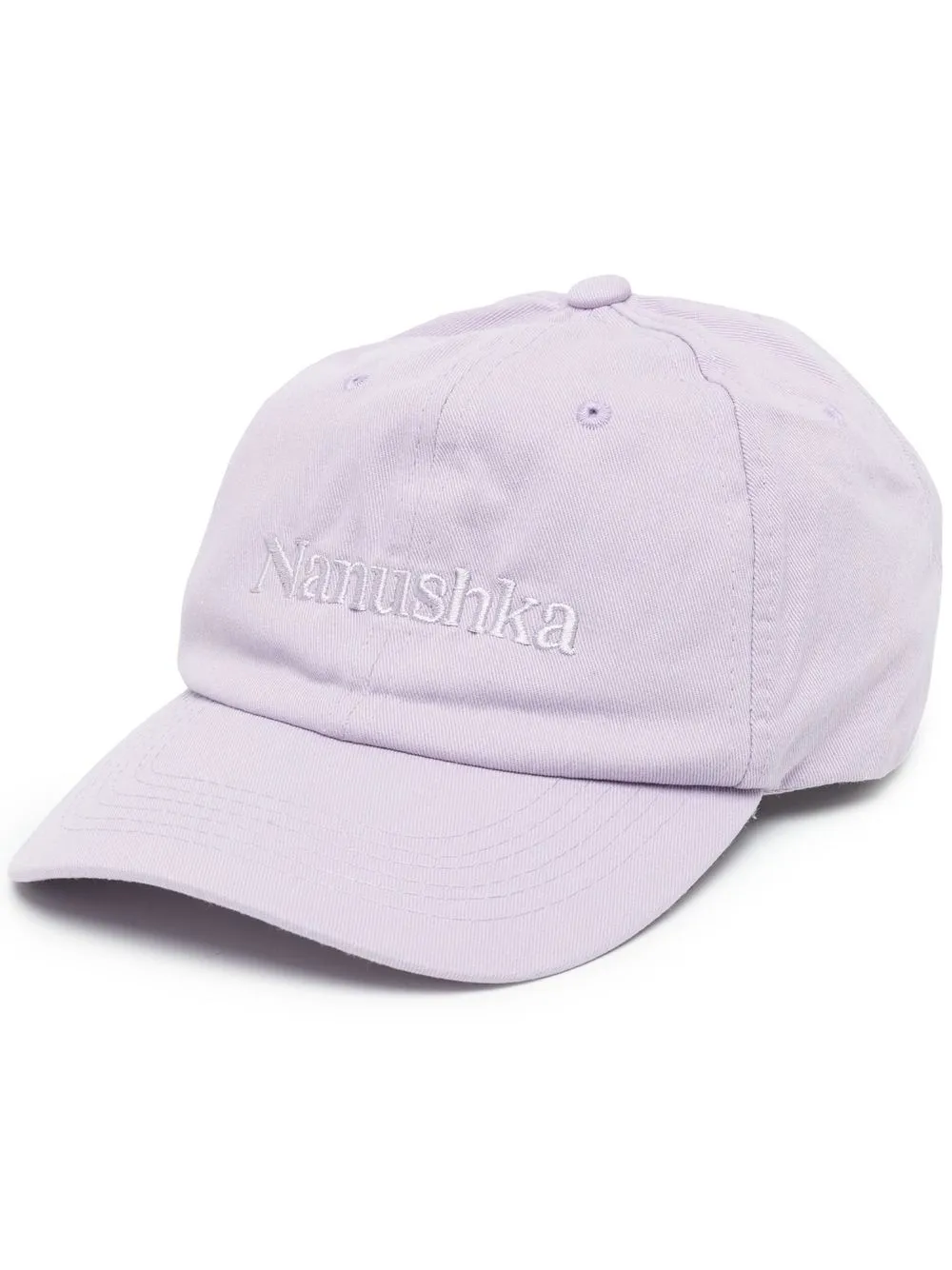 

Nanushka gorra con logo bordado - Morado