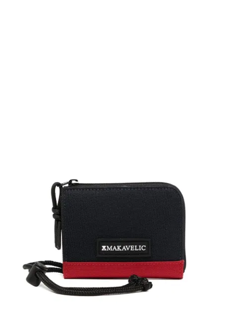 Makavelic cartera con diseño color block