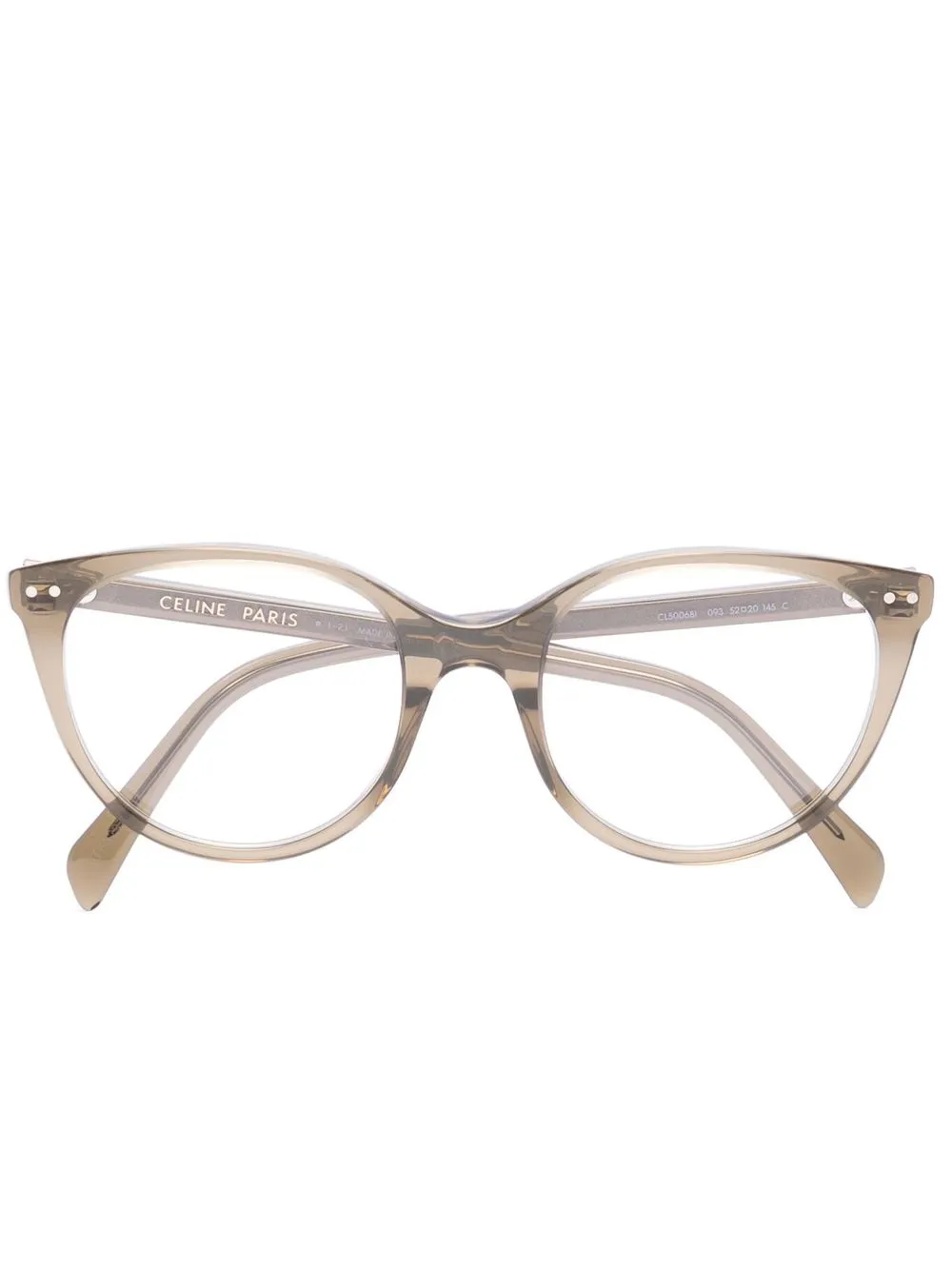 

Celine Eyewear round-frame glasses - Grey