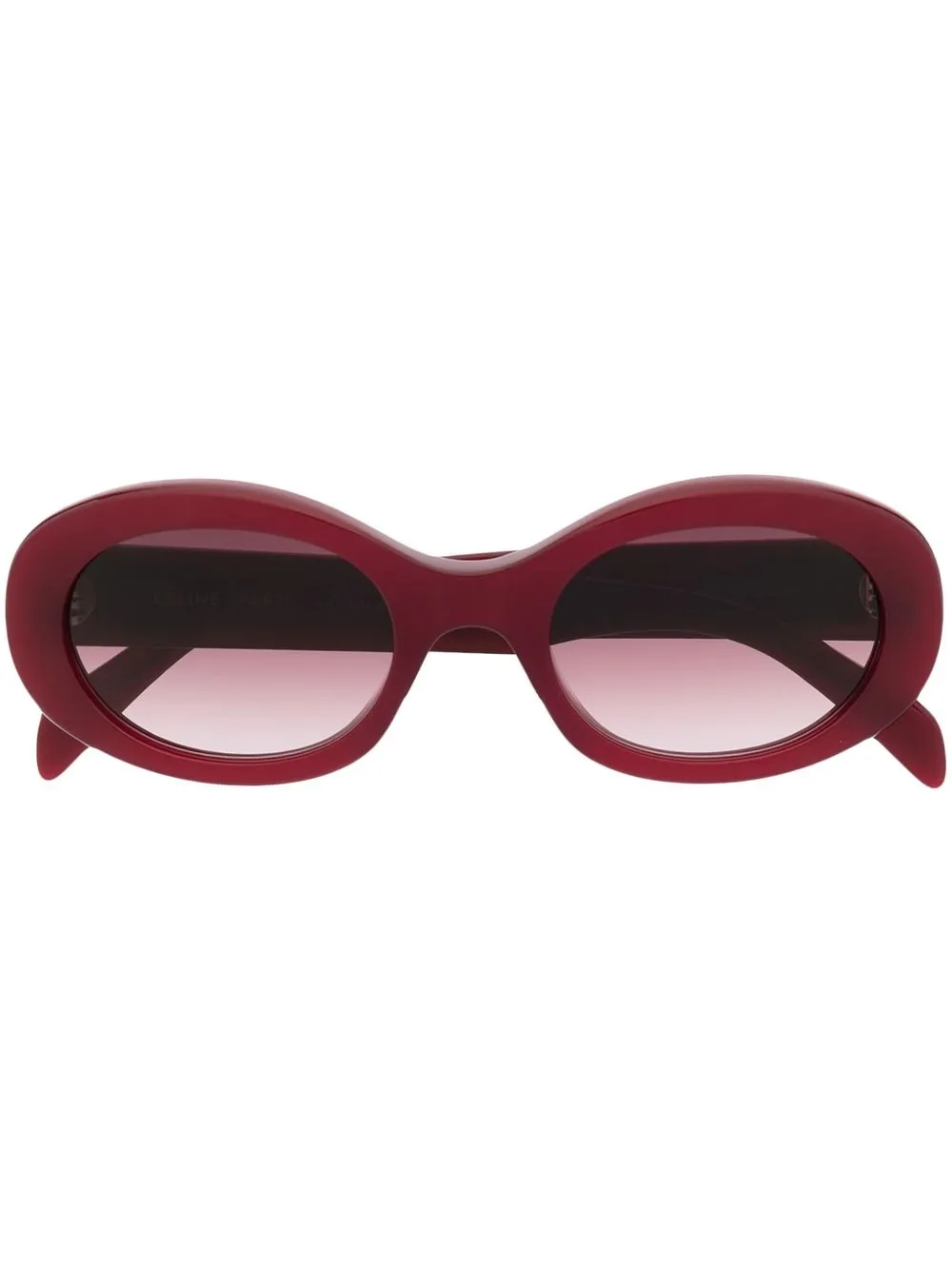 

Celine Eyewear round-frame sunglasses - Red