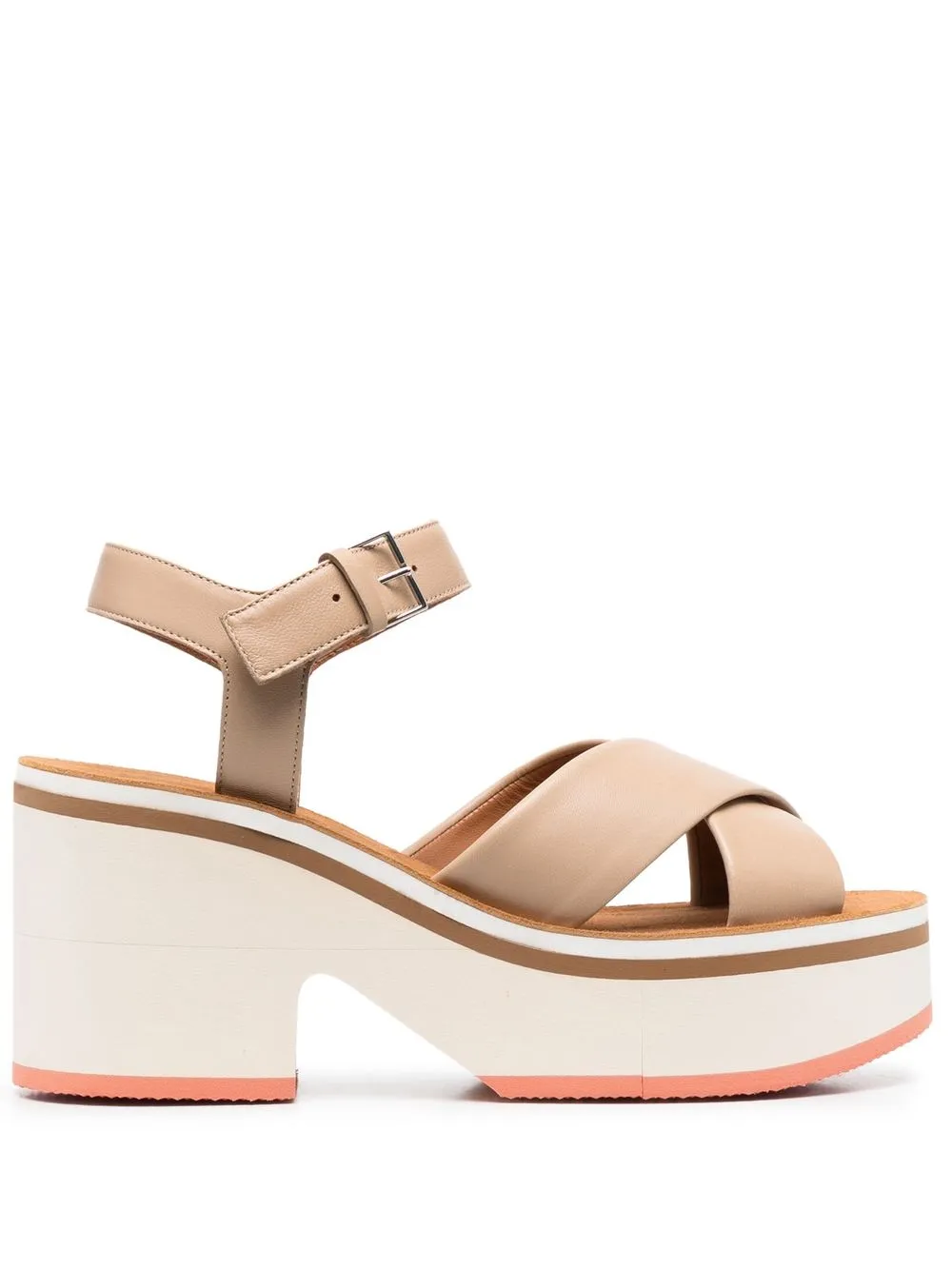 

Clergerie chunky open-toe sandals - Neutrals